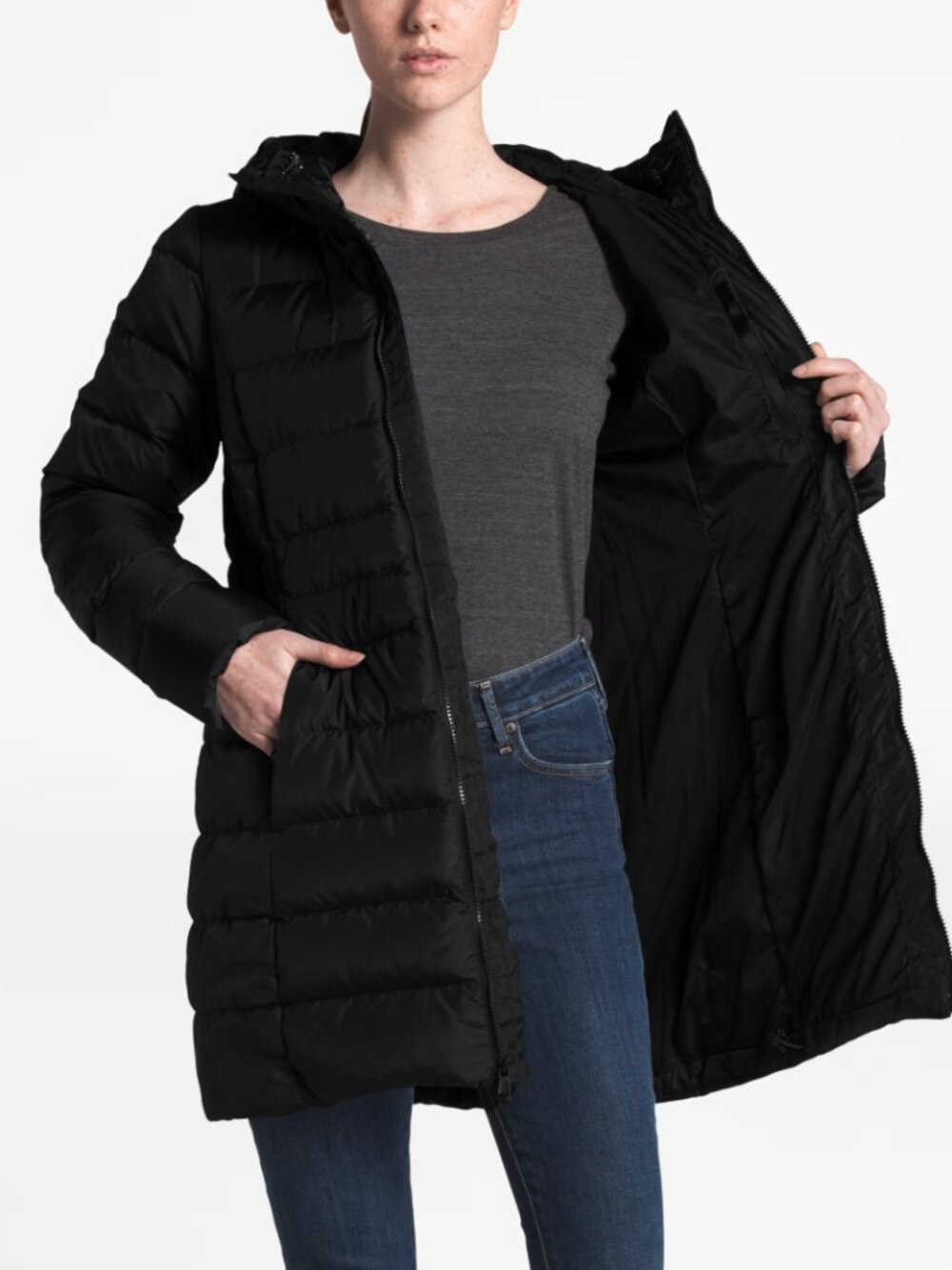 The North Face Women's Gotham Parka II Black Size Medium